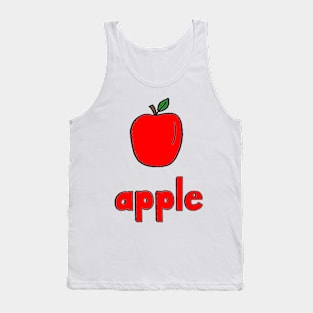 This is an APPLE Tank Top